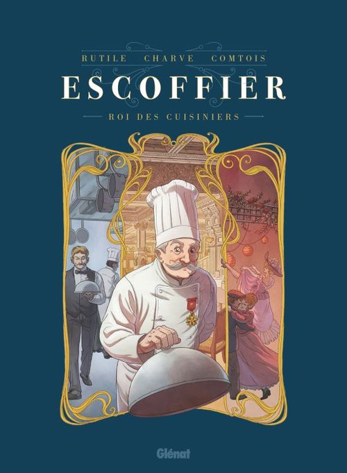 ebook cover of Escoffier, by Rutile, Frédéric Charve