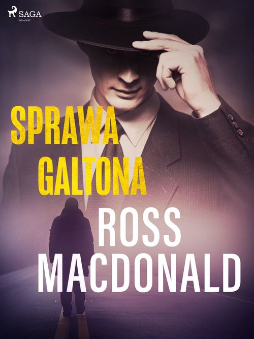 ebook cover of Sprawa Galtona, by Ross Macdonald