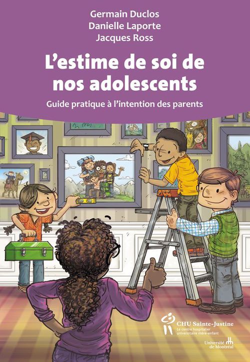 Couverture ebook de L'estime de soi de nos adolescents, de Germain Duclos, Danielle Laporte, Jacques Ross