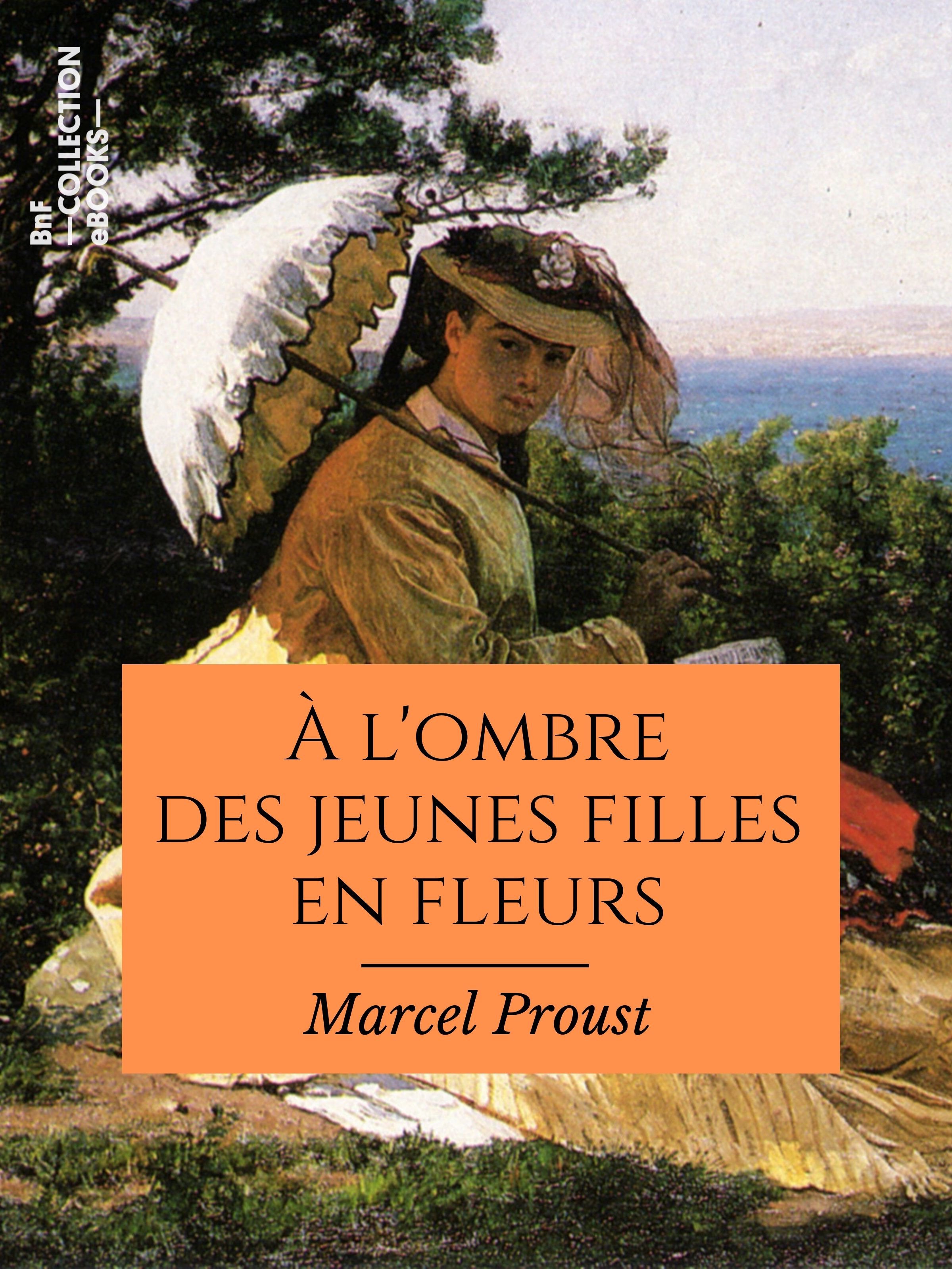 Couverture ebook de À l'ombre des jeunes filles en fleurs, de Marcel Proust