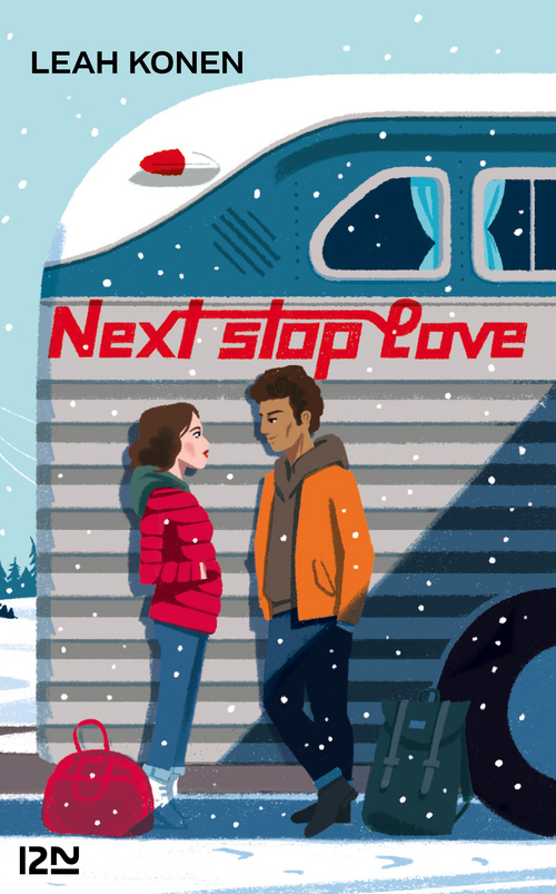 Couverture ebook de Next stop Love, de Leah Konen
