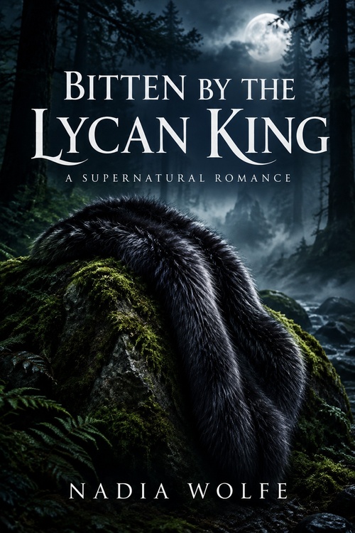 Couverture ebook de Bitten by the Lycan King, de Nadia Wolfe
