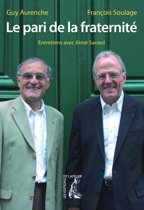 Couverture ebook de Le pari de la fraternité, de Guy Aurenche, François Soulage
