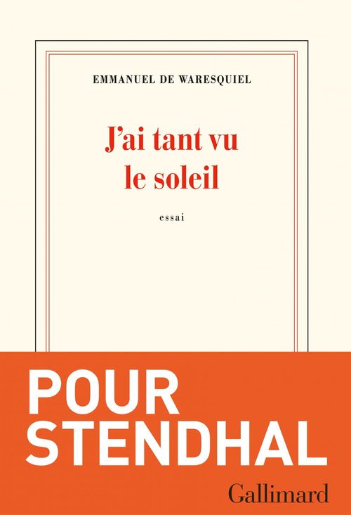 Couverture ebook de J'ai tant vu le soleil, de Emmanuel de Waresquiel