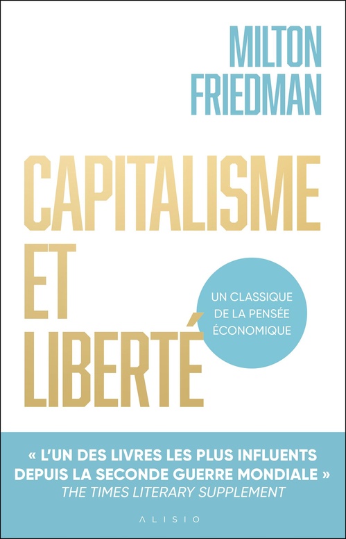 Couverture ebook de Capitalisme et liberté, de Milton Friedman