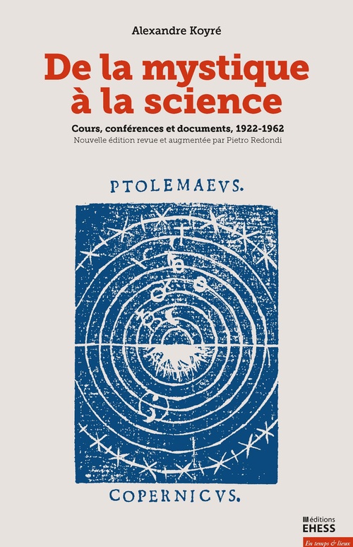 Couverture ebook de De la mystique à la science, de Alexandre Koyré