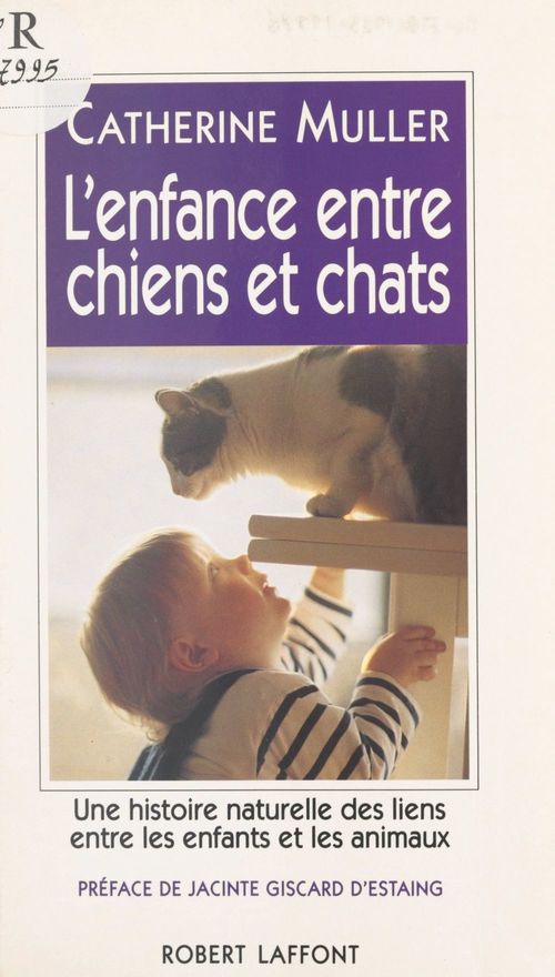 ebook cover of L'enfance entre chiens et chats, by Catherine Muller