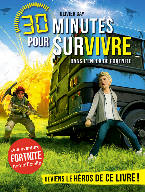 ebook cover of Dans l'enfer de Fortnite, by Olivier Gay