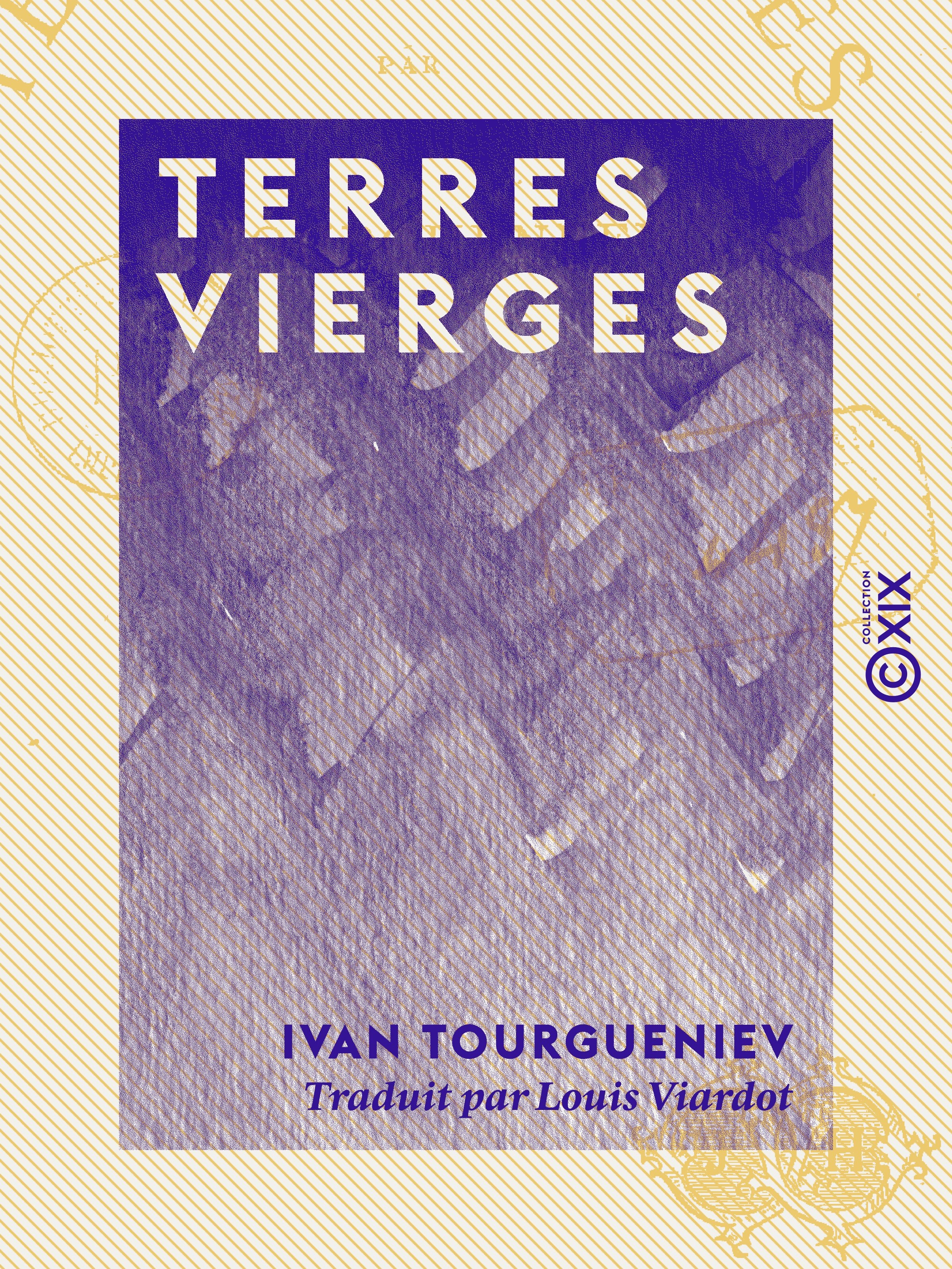 Couverture ebook de Terres vierges, de Ivan Tourgueniev