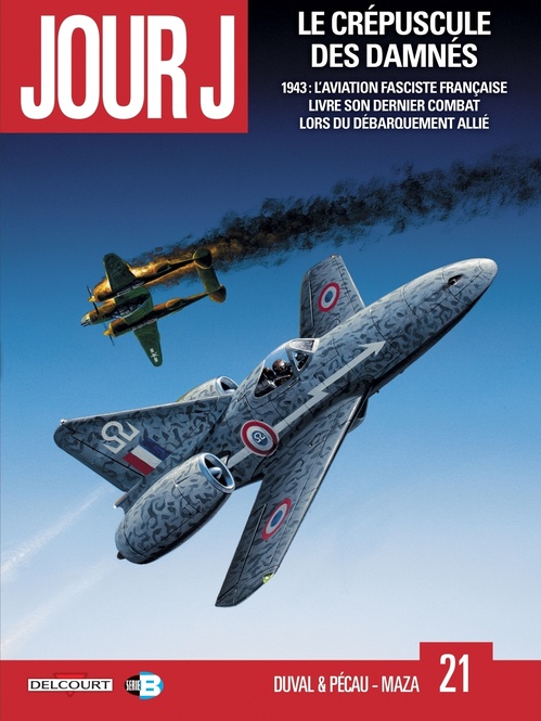 ebook cover of Jour J T21 - Le Crépuscule des damnés, by Fred Blanchard