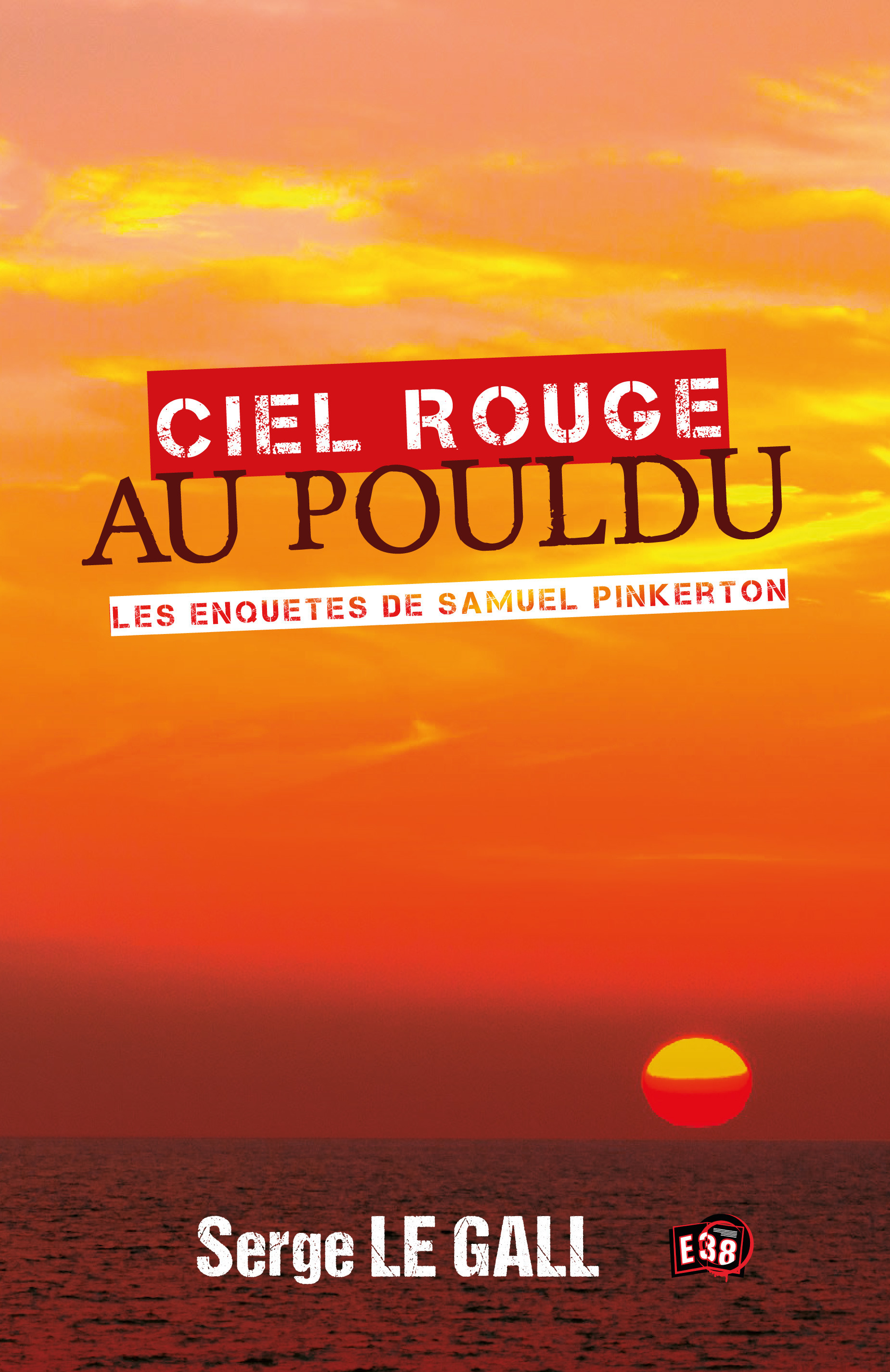 ebook cover of Ciel rouge au Pouldu, by Serge Le Gall