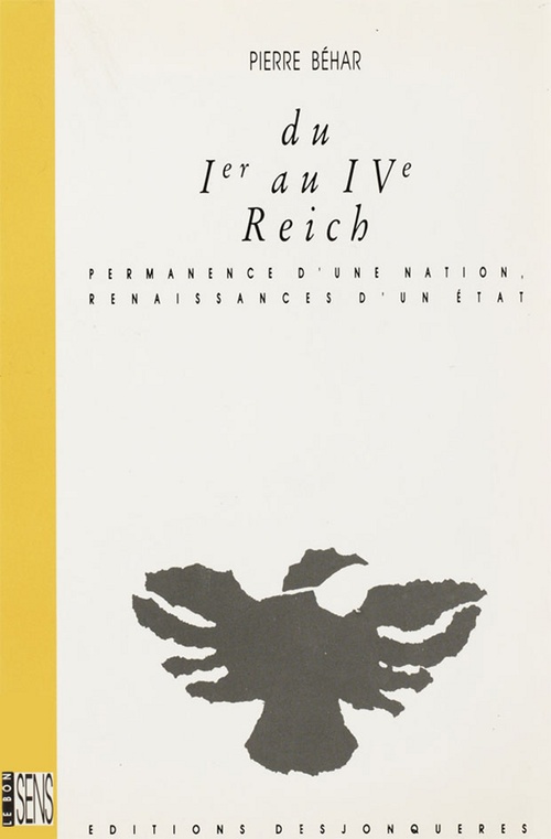 ebook cover of Du Ier au IVème Reich, by Pierre Behar