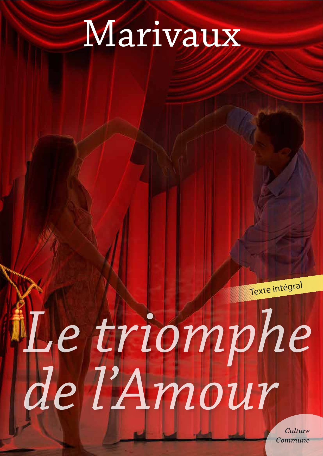 ebook cover of Le triomphe de l'Amour, by Pierre de Marivaux