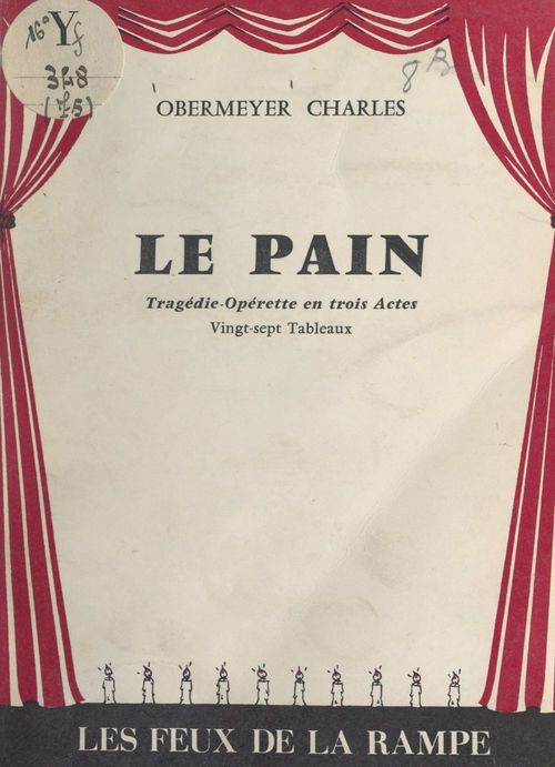 ebook cover of Le pain, by Charles Obermeyer