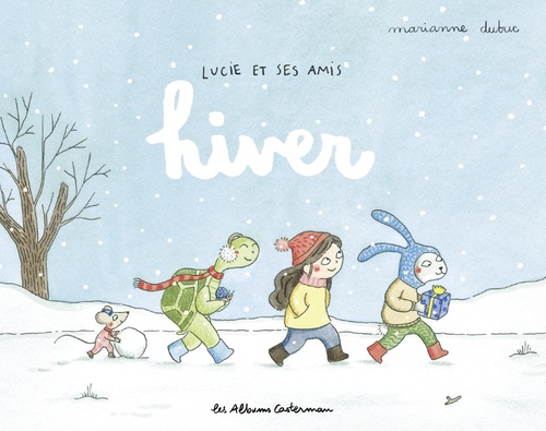 Couverture ebook de Lucie et ses amis - Hiver, de Marianne Dubuc
