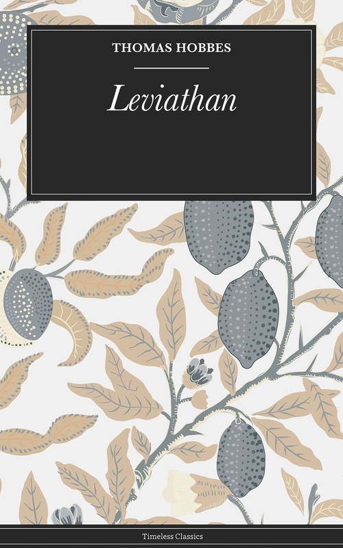 ebook cover of Leviathan, by Hobbes Thomas