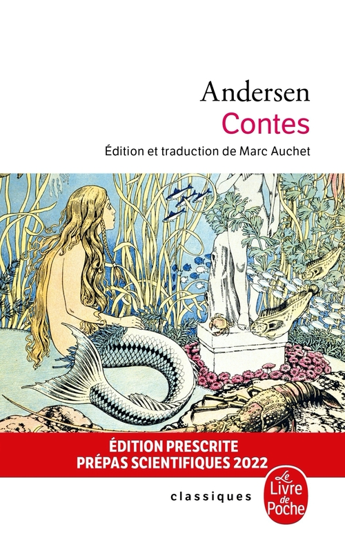 ebook cover of Contes, by Hans Christian Andersen