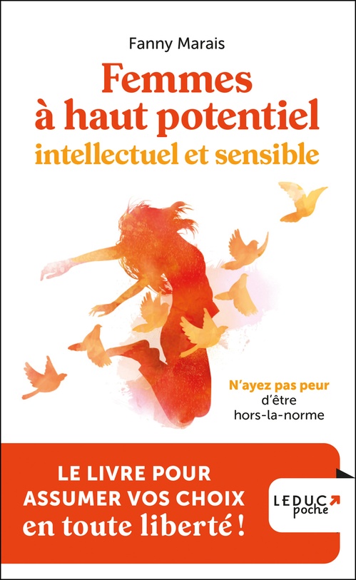 Couverture ebook de Femmes à haut potentiel intellectuel et sensible, de Fanny Marais