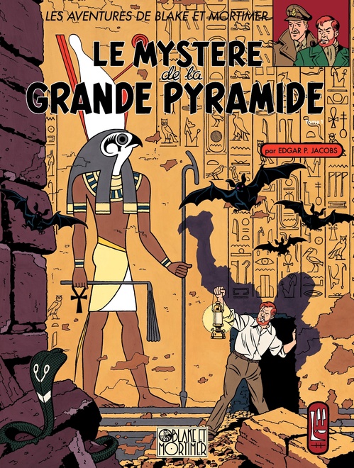Couverture ebook de Blake et Mortimer - Tome 4 - Le Mystère de la Grande Pyramide 1/2, de Edgar Pierre Jacobs