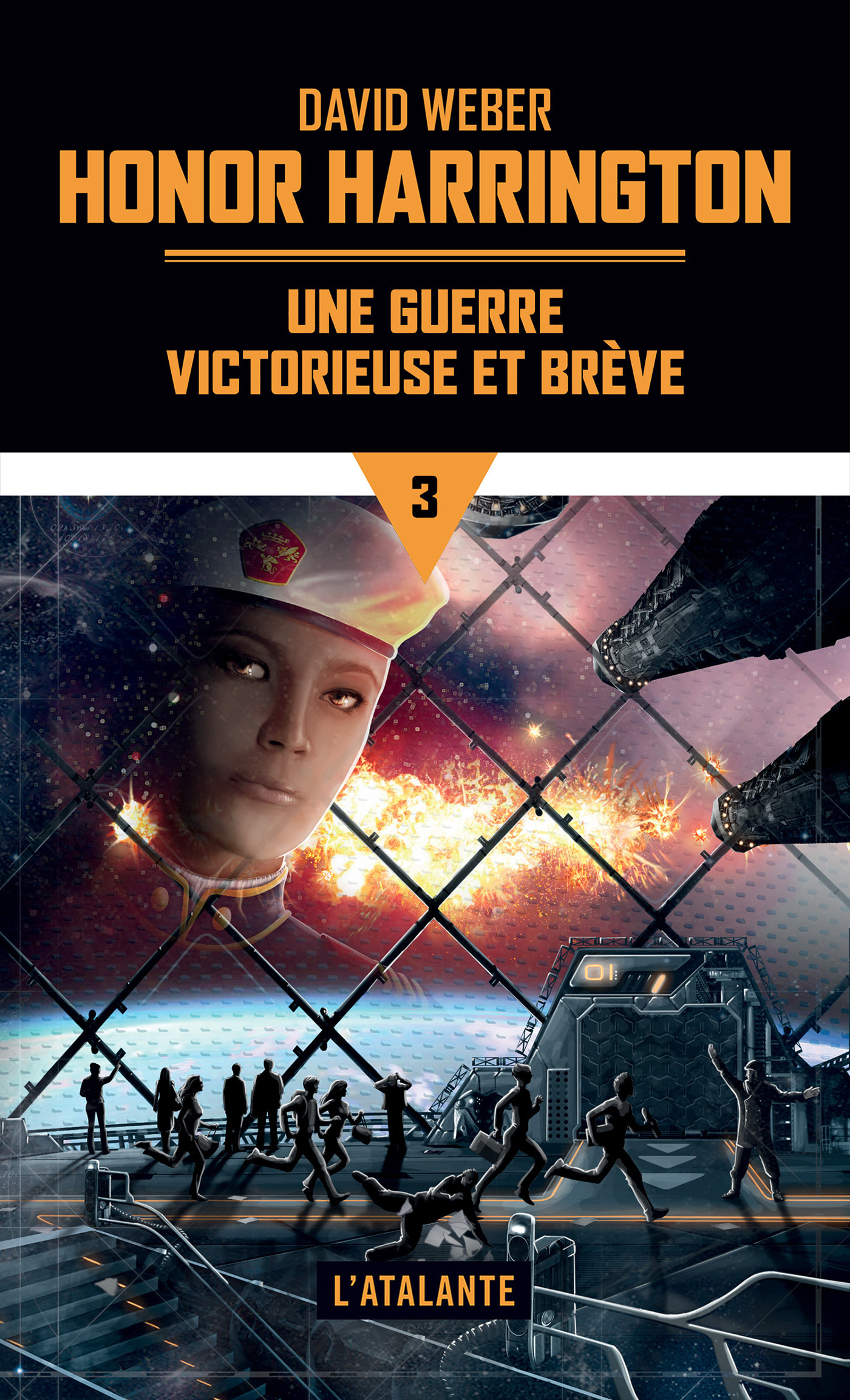 Couverture ebook de Une guerre victorieuse et brève, de David Weber