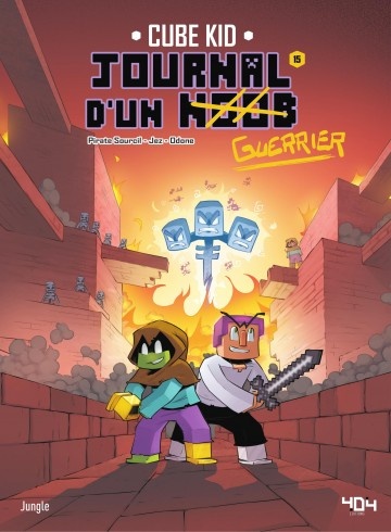 Couverture ebook de Journal d'un Noob - Tome 15 - Journal d'un Noob, de Pirate Sourcil
