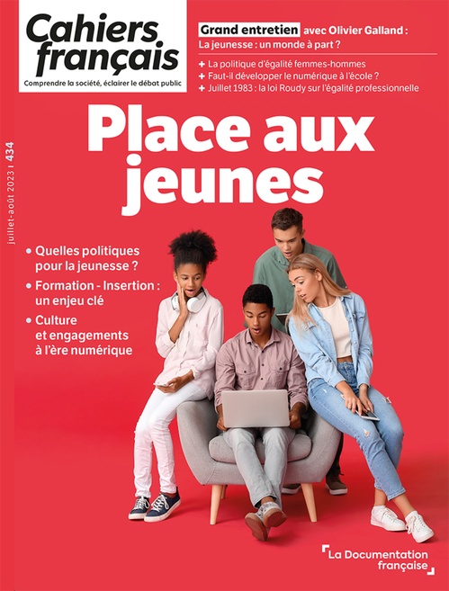 ebook cover of Cahiers français : Place aux jeunes - n°434, by Collectif