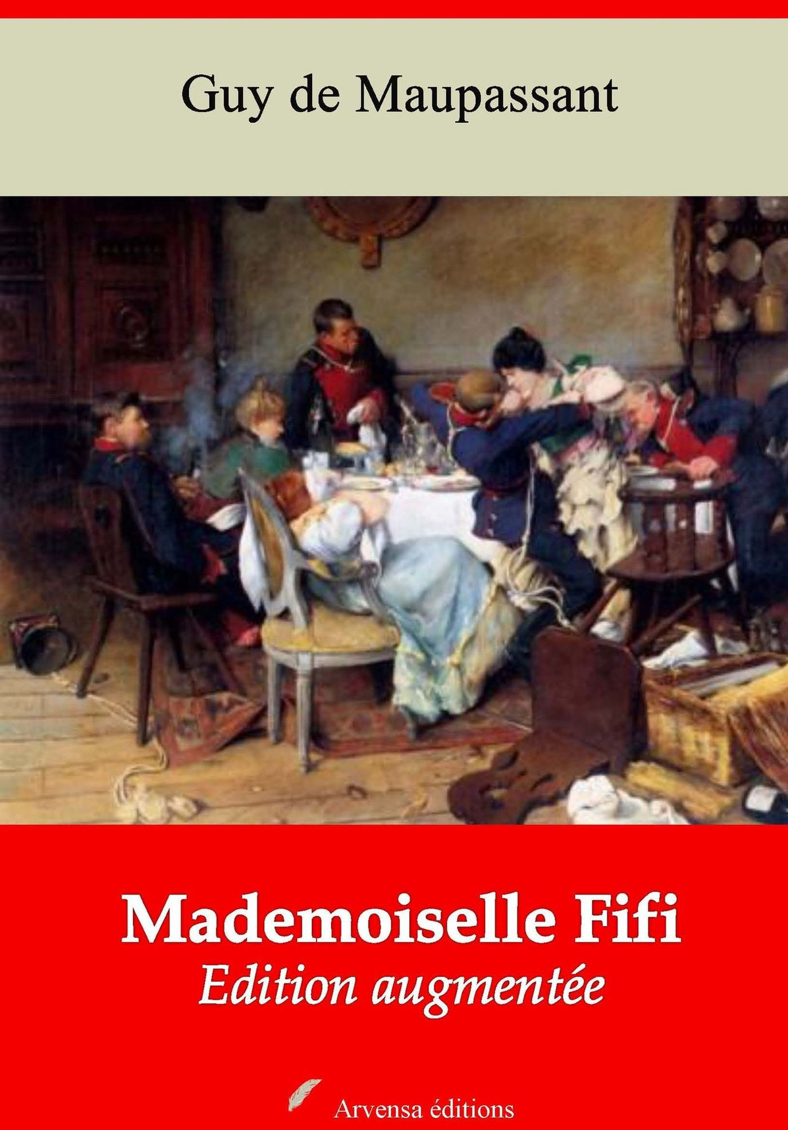 Couverture ebook de Mademoiselle Fifi - suivi d'annexes, de Guy De Maupassant