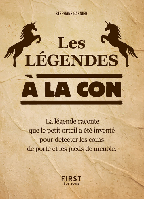 ebook cover of Légendes à la con, by Stéphane Garnier