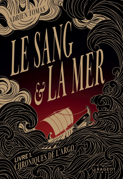 Couverture ebook de Le Sang et la Mer - Chroniques de l'Argo, Livre 1, de Adrien Tomas