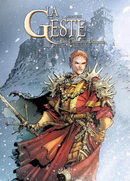 ebook cover of La Geste des chevaliers Dragons T30 - L'Ancienne, by Ange