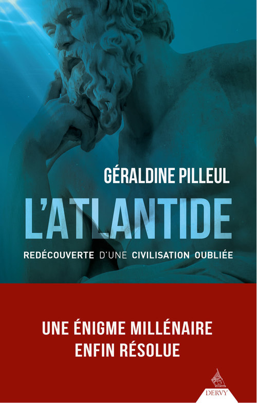 Couverture ebook de L'Atlantide - Redécouverte d'une civilisation oubliée, de Géraldine Pilleul