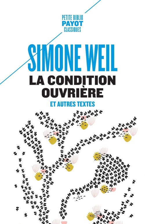 ebook cover of La Condition ouvrière, by Simone Weil