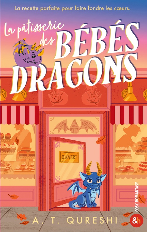 ebook cover of La Pâtisserie des bébés dragons, by A. T. Qureshi