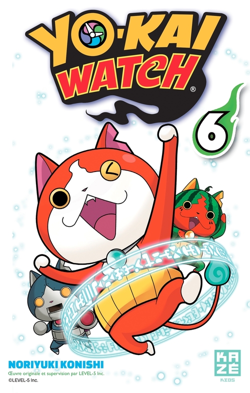 Couverture ebook de Yo-Kai Watch T06, de Noriyuki Konishi
