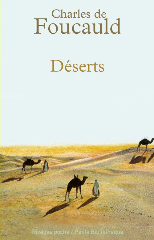 ebook cover of Déserts, by Charles de Foucauld