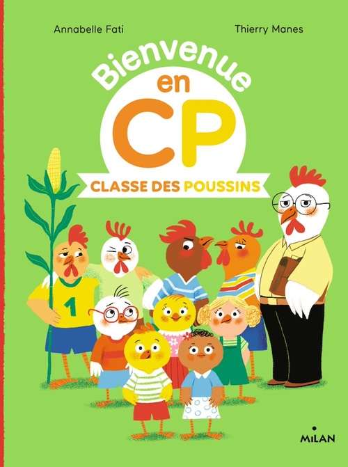 Couverture ebook de Classe des Poussins, de Annabelle Fati, Catherine Gueguen