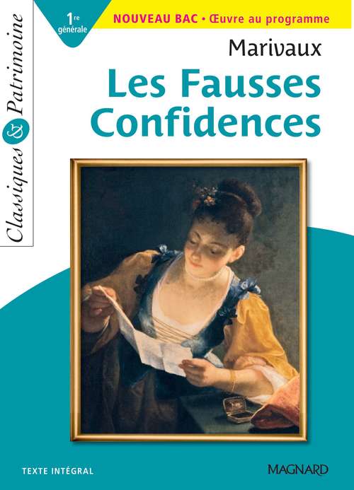 ebook cover of Les Fausses Confidences - Classiques et Patrimoine, by Pierre de Marivaux
