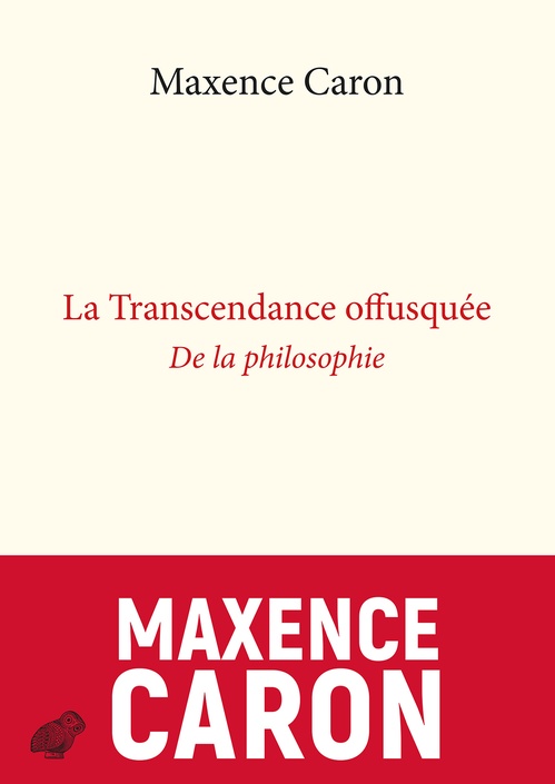 ebook cover of La Transcendance offusquée, by Maxence Caron