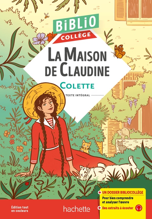 ebook cover of Bibliocollège - La maison de Claudine, Colette, by Colette
