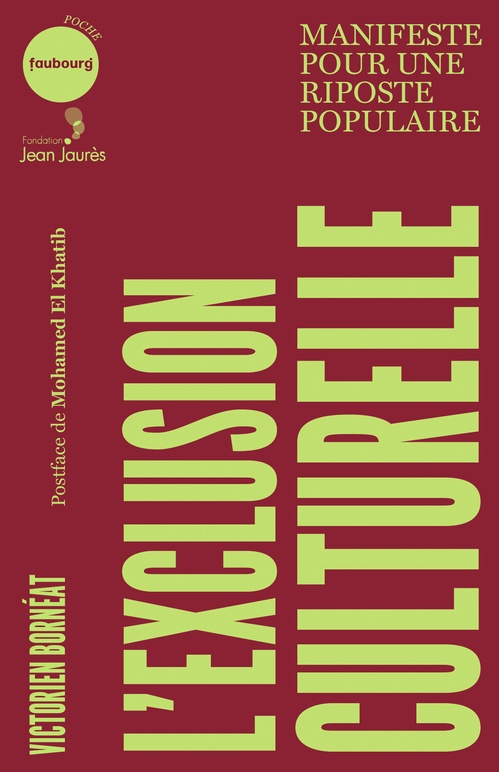 Couverture ebook de L'exclusion culturelle, de Victorien BORNÉAT