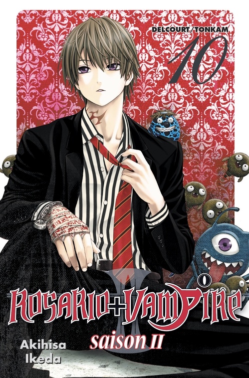 Couverture ebook de Rosario + Vampire saison II T10, de Akihisa Ikeda