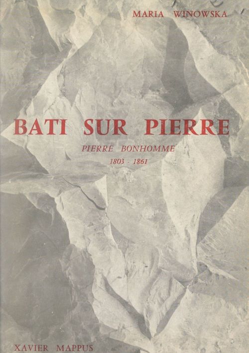 Couverture ebook de Bâti sur pierre, de Maria Winowska