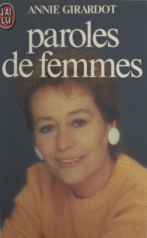 ebook cover of Paroles de femmes, by Marie-thérèse Cuny, Annie Girardot