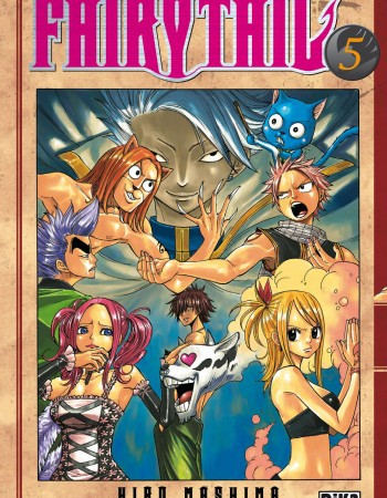 ebook cover of Fairy Tail T05, by Hiro Mashima