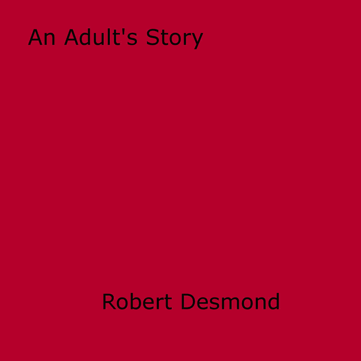 Couverture ebook de New book, de Robert Desmond