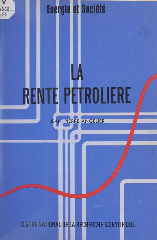 ebook cover of La rente pétrolière, by Jean-Pierre Angelier