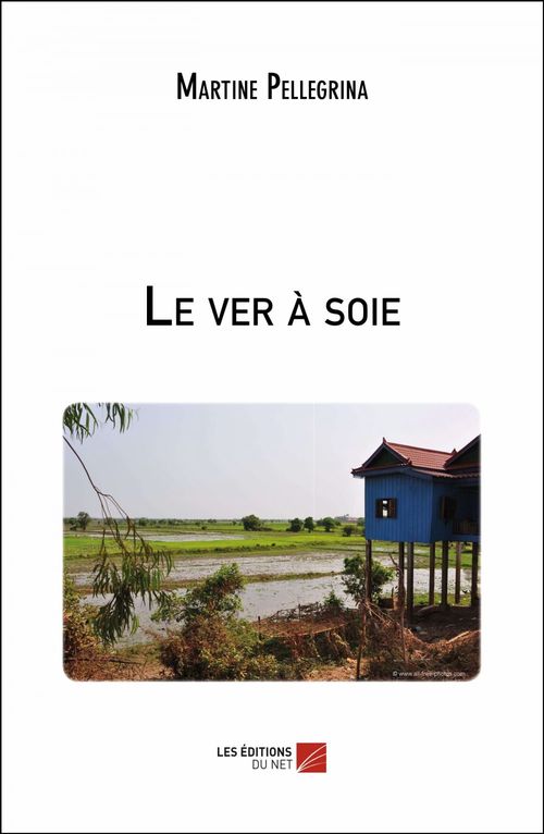 Couverture ebook de Le ver à soie, de Martine Pellegrina