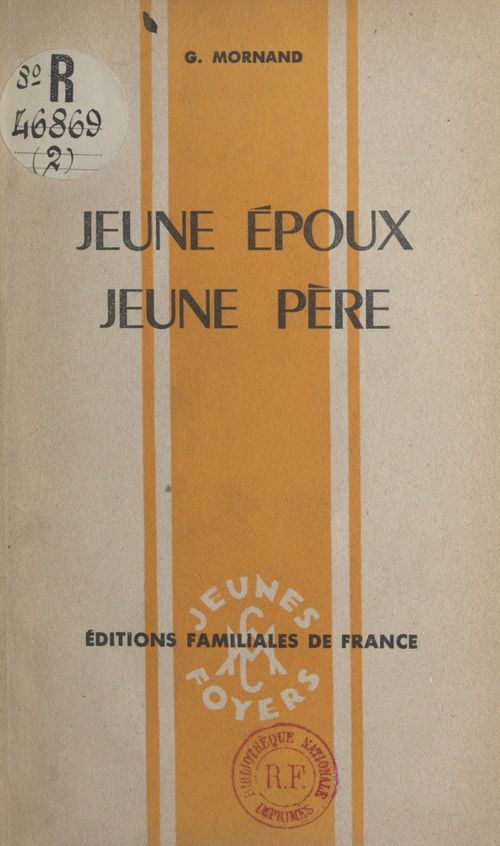 ebook cover of Jeune époux, jeune père, by Germaine Mornand