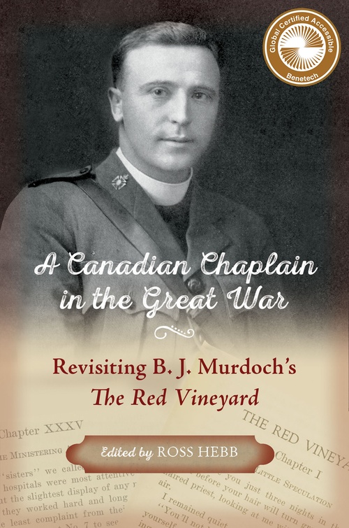 ebook cover of A Canadian Chaplain in the Great War, by Joseph Murdoch