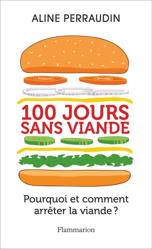 Couverture ebook de 100 jours sans viande, de Aline Perraudin